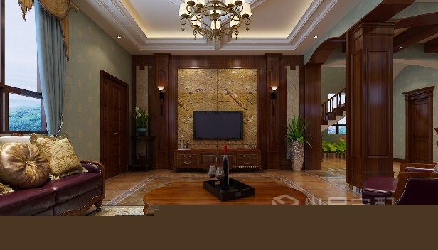 350㎡/別墅/美式