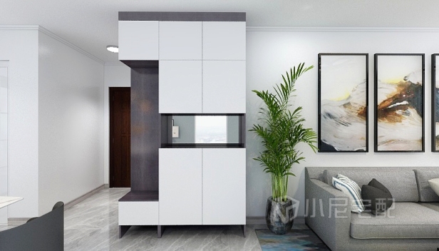 110㎡/三室一廳兩衛(wèi)/混搭