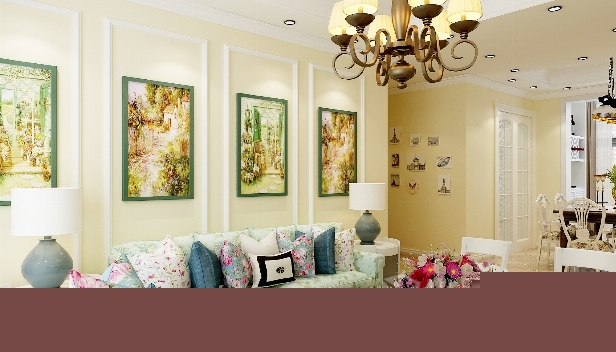 90.6㎡/三室兩廳兩衛(wèi)/田園