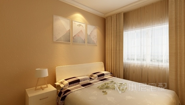 105㎡/兩室一廳一衛(wèi)/簡約