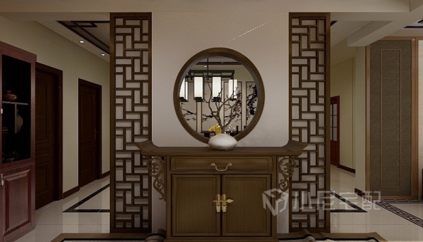 120㎡/兩室兩廳一衛(wèi)/中式