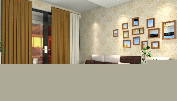 86㎡/兩室一廳一衛(wèi)/現(xiàn)代