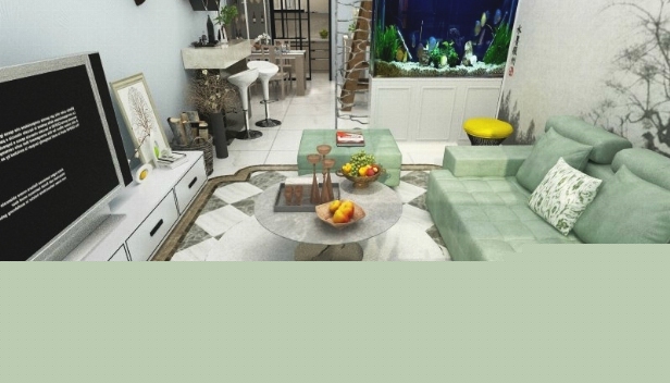 95.69㎡/三室兩廳兩衛(wèi)/現(xiàn)代