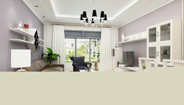 130㎡/三室一廳兩衛(wèi)/簡約