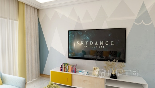 72.67㎡/三室兩廳兩衛(wèi)/混搭