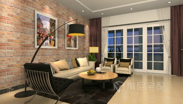 120㎡/兩室兩廳一衛(wèi)/簡(jiǎn)約