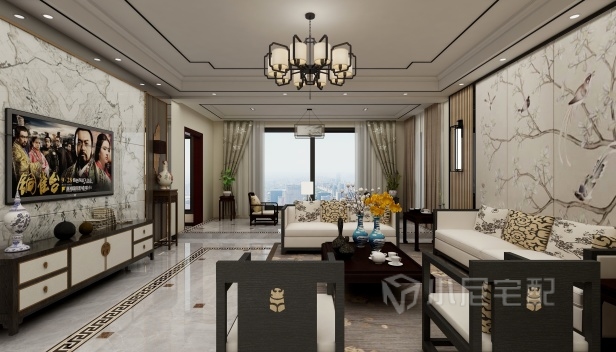 300㎡/五室兩廳三衛(wèi)/中式