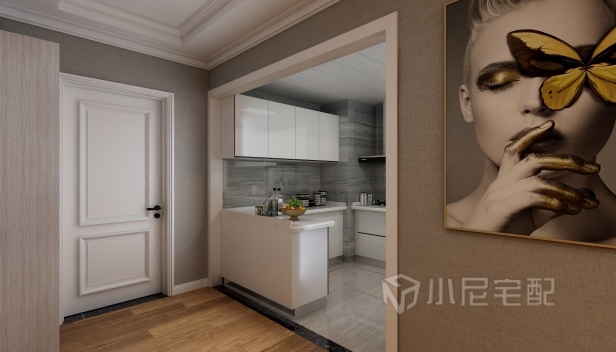 52㎡/兩室一廳一衛(wèi)/現代