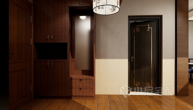 90㎡/兩室一廳兩衛(wèi)/中式