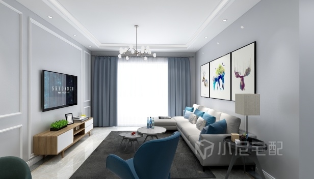 110㎡/三室兩廳一衛(wèi)/簡約