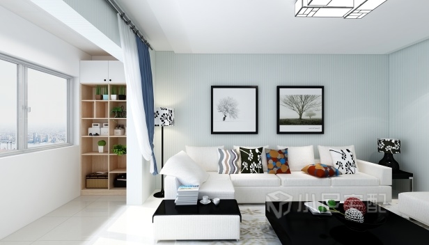 120㎡/一室一廳兩衛(wèi)/現(xiàn)代