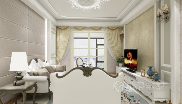 110㎡/三室兩廳兩衛(wèi)/歐式