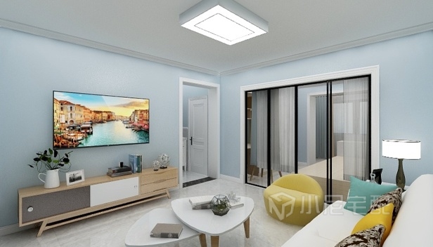 95㎡/三室一廳一衛(wèi)/現代