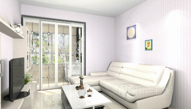 76㎡/兩室一廳一衛(wèi)/混搭