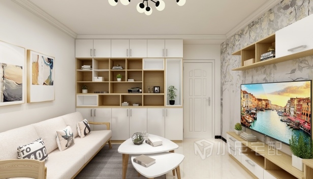 60㎡/一室一廳一衛(wèi)/現代