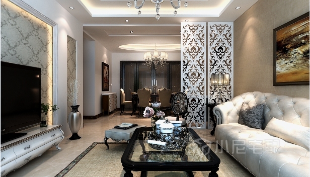 96㎡/兩室兩廳一衛(wèi)/簡約