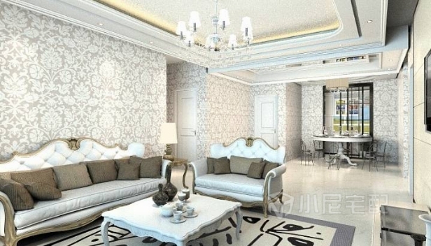 132㎡/三室兩廳兩衛(wèi)/歐式