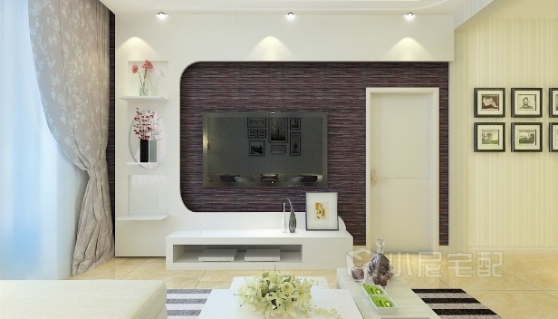 92㎡/兩室兩廳一衛(wèi)/簡約