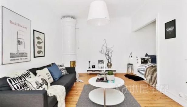 56㎡/一室一廳一衛(wèi)/現(xiàn)代