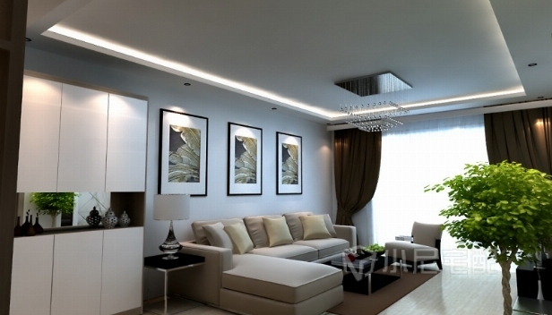 122㎡/三室兩廳兩衛(wèi)/現(xiàn)代