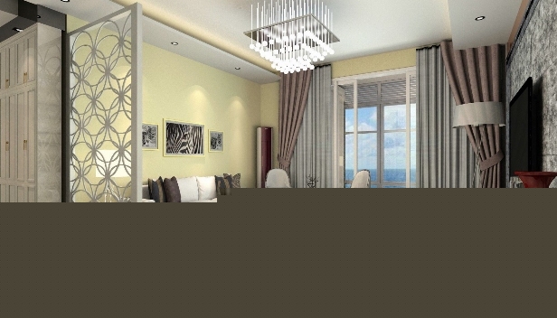 120㎡/三室一廳兩衛(wèi)/簡約