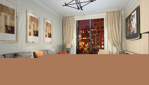 98㎡/三室一廳兩衛(wèi)/簡約