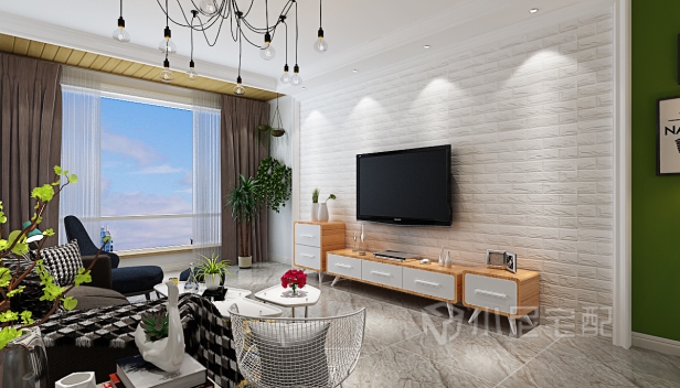 130㎡/三室兩廳兩衛(wèi)/現(xiàn)代