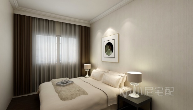 107㎡/兩室一廳一衛(wèi)/現代