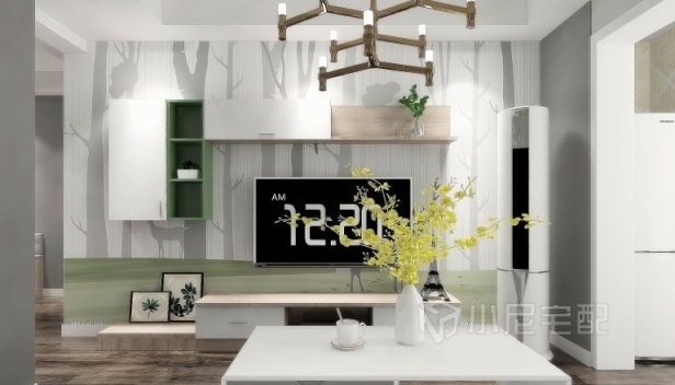 80㎡/兩室一廳一衛(wèi)/簡(jiǎn)約