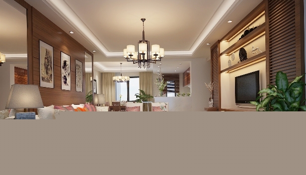 120㎡/兩室兩廳一衛(wèi)/新古典