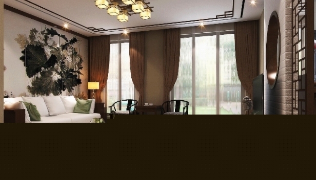 120㎡/兩室兩廳一衛(wèi)/中式