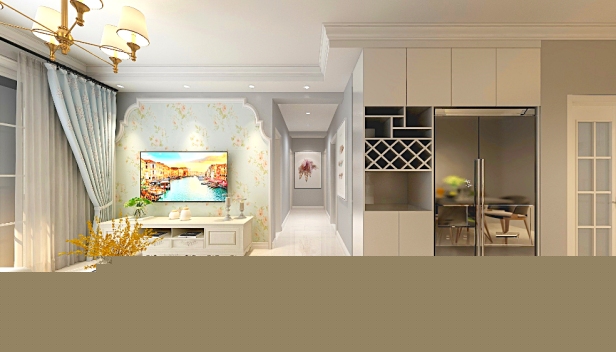 129㎡/三室兩廳一衛(wèi)/現(xiàn)代