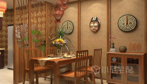 110㎡/三室兩廳一衛(wèi)/東南亞