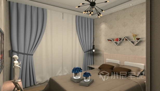 136㎡/三室兩廳兩衛(wèi)/現(xiàn)代